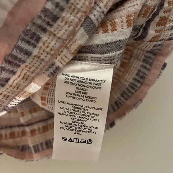 Anthropologie Cropped Boxy Utility Pullover Top - Picture 8 of 11